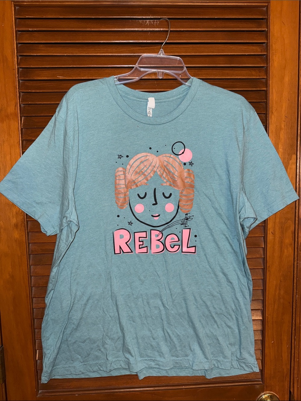 Bella Canvas Princess Lea Teal T-Shirt